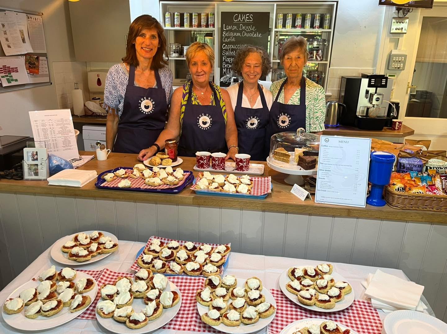 There was a fantastic turn out of over 100 people at the The Fernhurst Hub to enjoy a delicious cream tea, on this glorious summer&rsquo;s afternoon.  A big thank you to all the scone makers and volunteers who worked so hard to give all our lovely cu