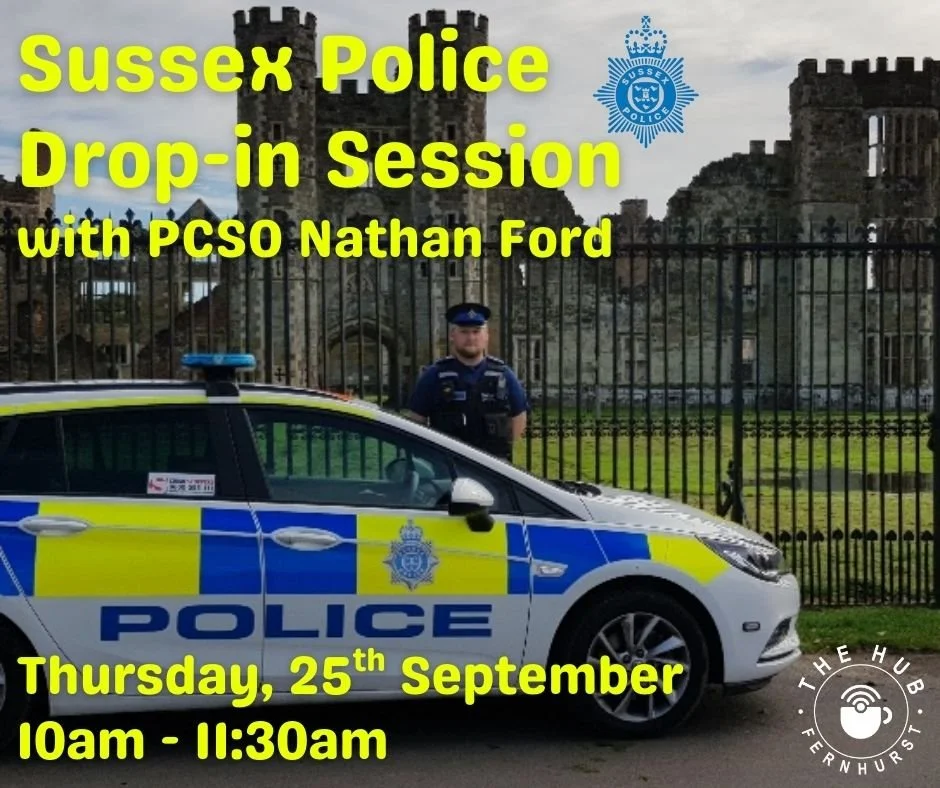 We&rsquo;re pleased to be hosting our local Neighbourhood Policing Team here at the Hub for an open door meet and greet.
This is a great opportunity to come along, have a chat, and raise any concerns you may have about our community. You can also hea