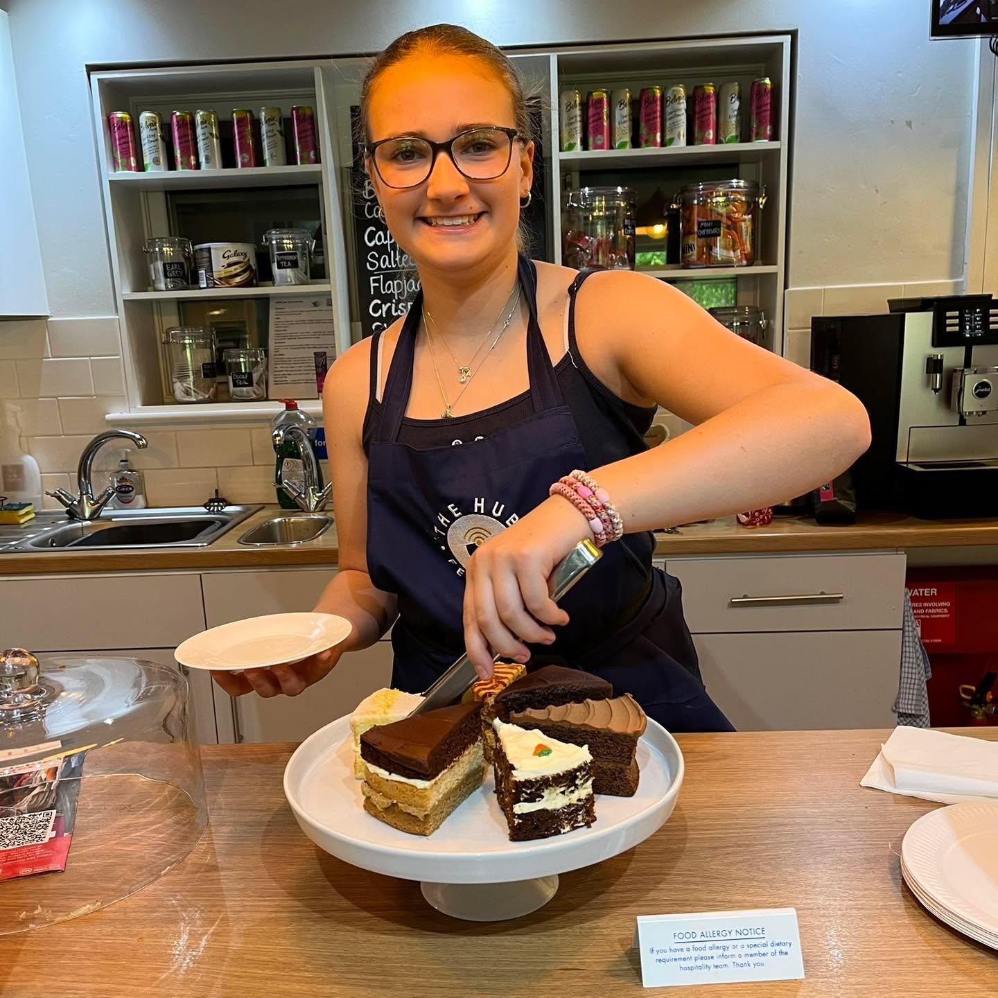 Annabelle (14) has just completed her Bronze dukeofedinburghaward volunteering section at The Fernhurst Hub.  We have loved having her help on our busy Saturday mornings always with enthusiasm and a smile.  We look forward to welcoming her back when 