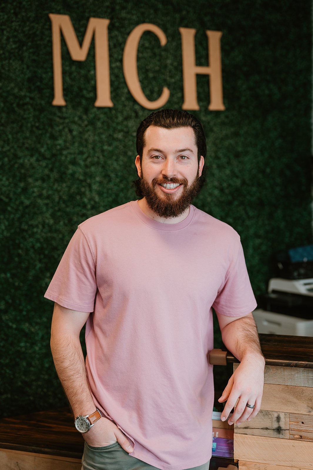 Dr. Cody Van Natter, family chiropractor at a chiropractic office in Matthews, NC.