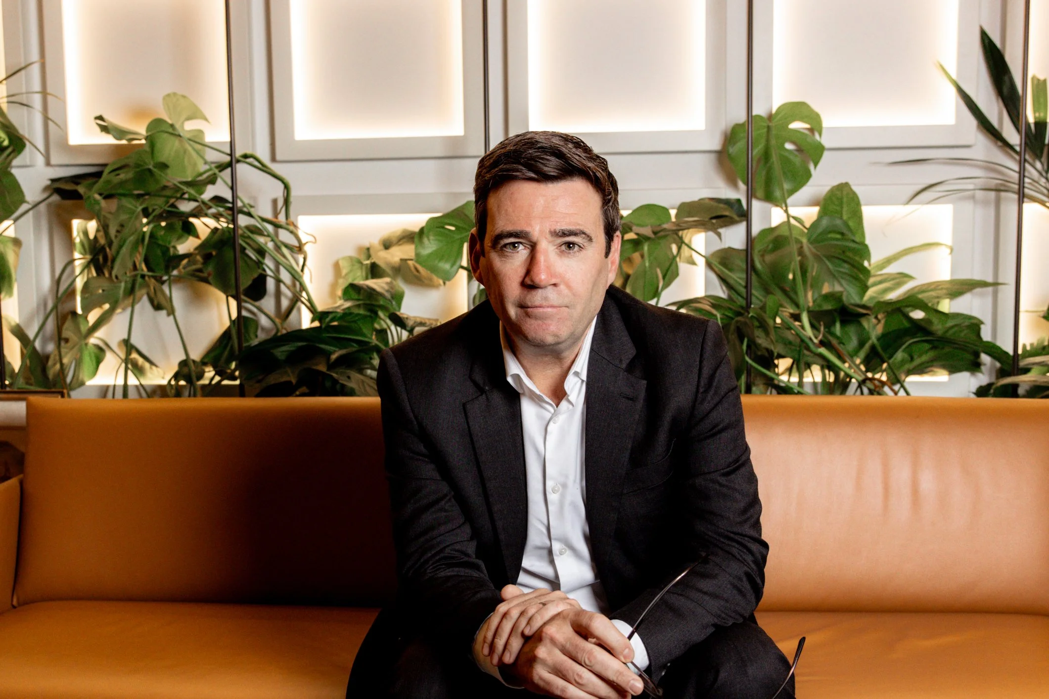 Andy Burnham is the Mayor of Greater Manchester. This portrait photo was taken at his office to feature in the House of Commons monthly magazine, "The House".  Debbie Ellis was commissioned for her portrait photography by the magazine. 