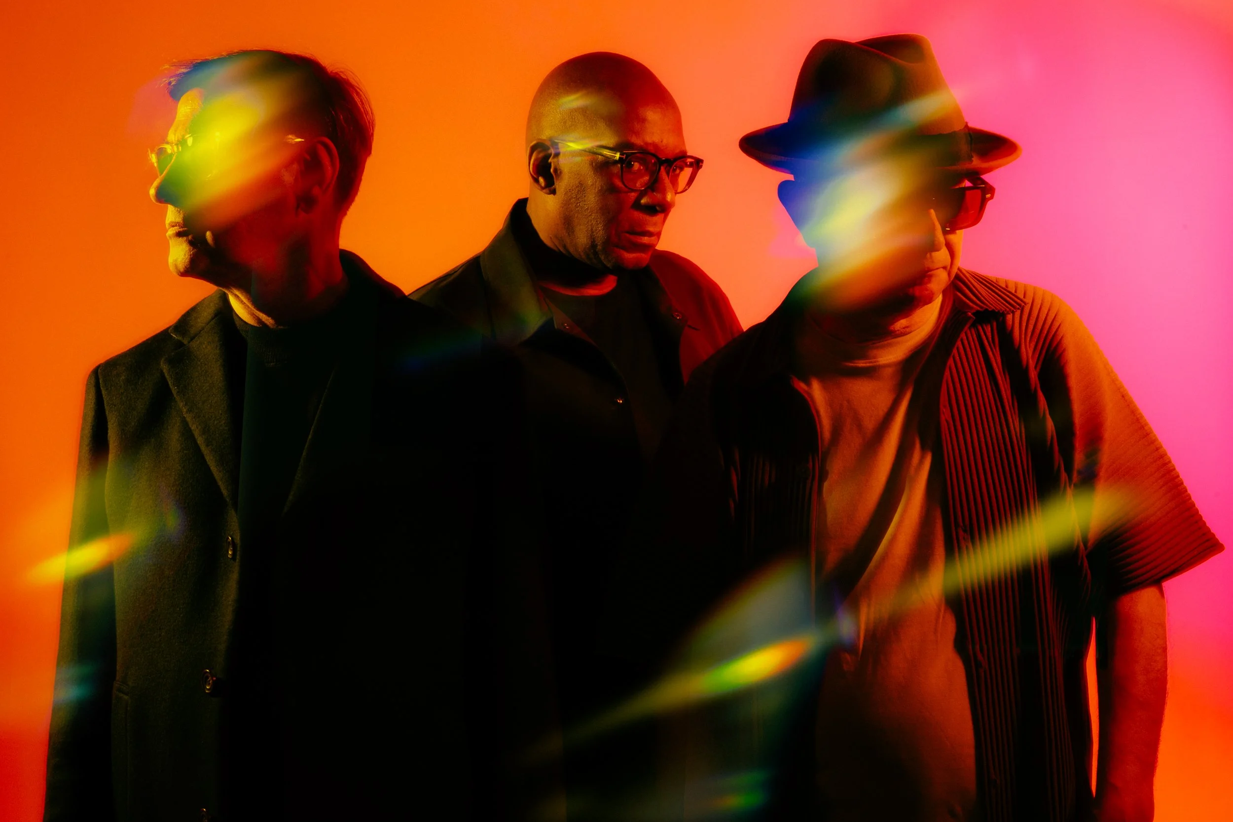 A Certain Ratio Manchester music pioneers. Portraits taken for mute Records London 
Musician portraits. Manchester music photographer. Manchester studio photography. Creative portrait photography 