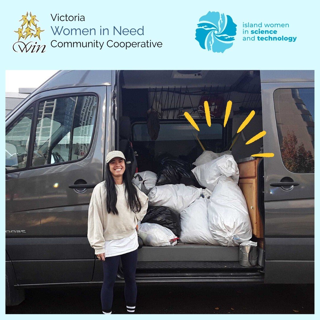 Thank you very much to the Victoria Women in Need Community Cooperative @winresaleshops for their partnership in iWIST's 1st clothing swap &amp; donation event!

Three cheers to the iWIST community for the fantastic haul of donated clothing (pictured