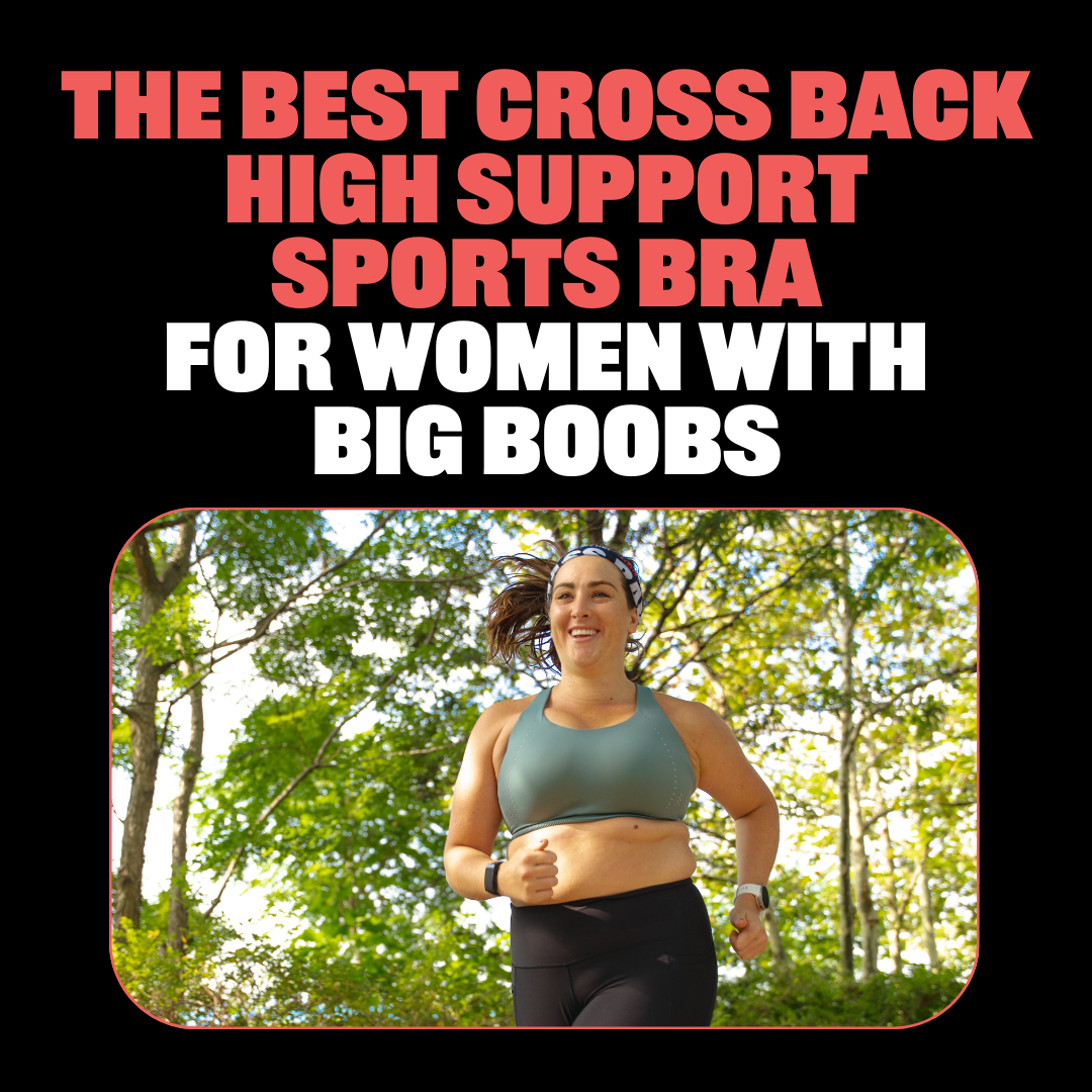 Women's Hook-and-Eye Closure Sports Bras Criss-Cross Back Fitness Active Bra