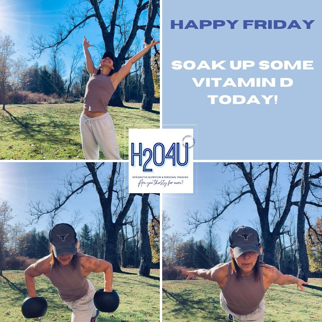 Some Friday inspiration! Get outside today!

#hollistichealth #personaltrainer #integrativenutrition #movement