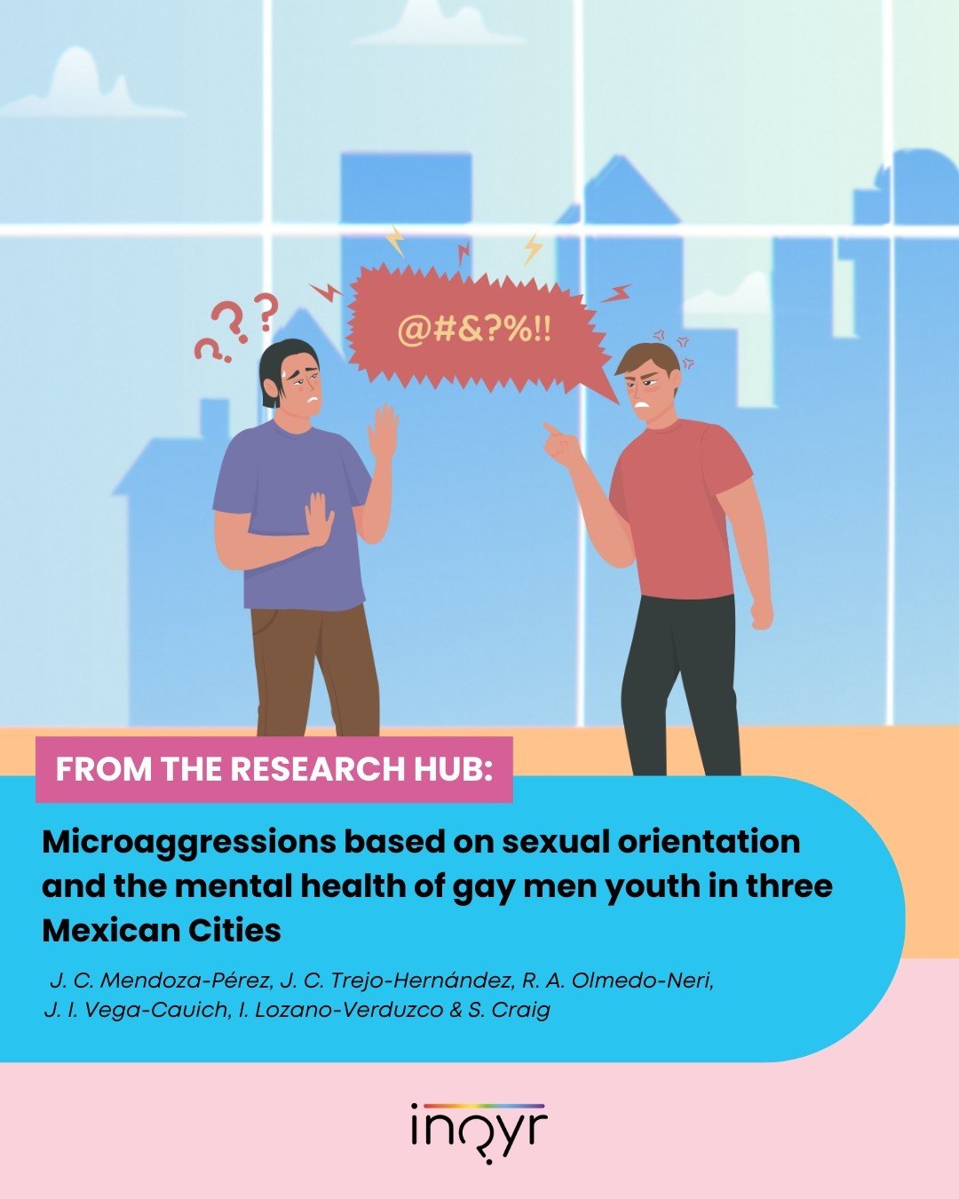 Gay men in Mexico have increasingly recognized and exercised their human rights in the last decade, however, discrimination persists: 56% of gay male participants in the National Survey on Sexual Orientation and Gender Identity Discrimination (ENDOSI