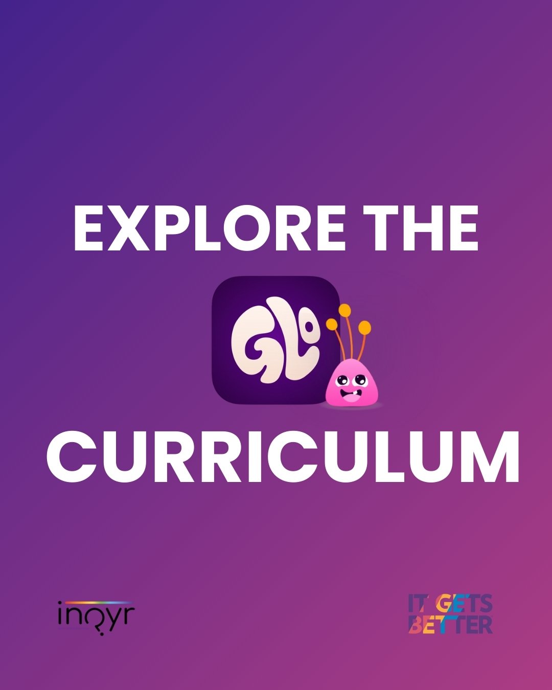 GLO is a new mobile-based app presented by It Gets Better Canada that features an evidence-based curriculum developed by our very own PI Dr. Shelley Craig! 👾💟

Taking a gamified approach, GLO pairs users with their very own virtual pet to nurture a
