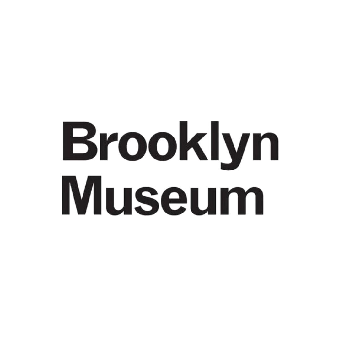 "Brooklyn Museum" text logo on a transparent background.