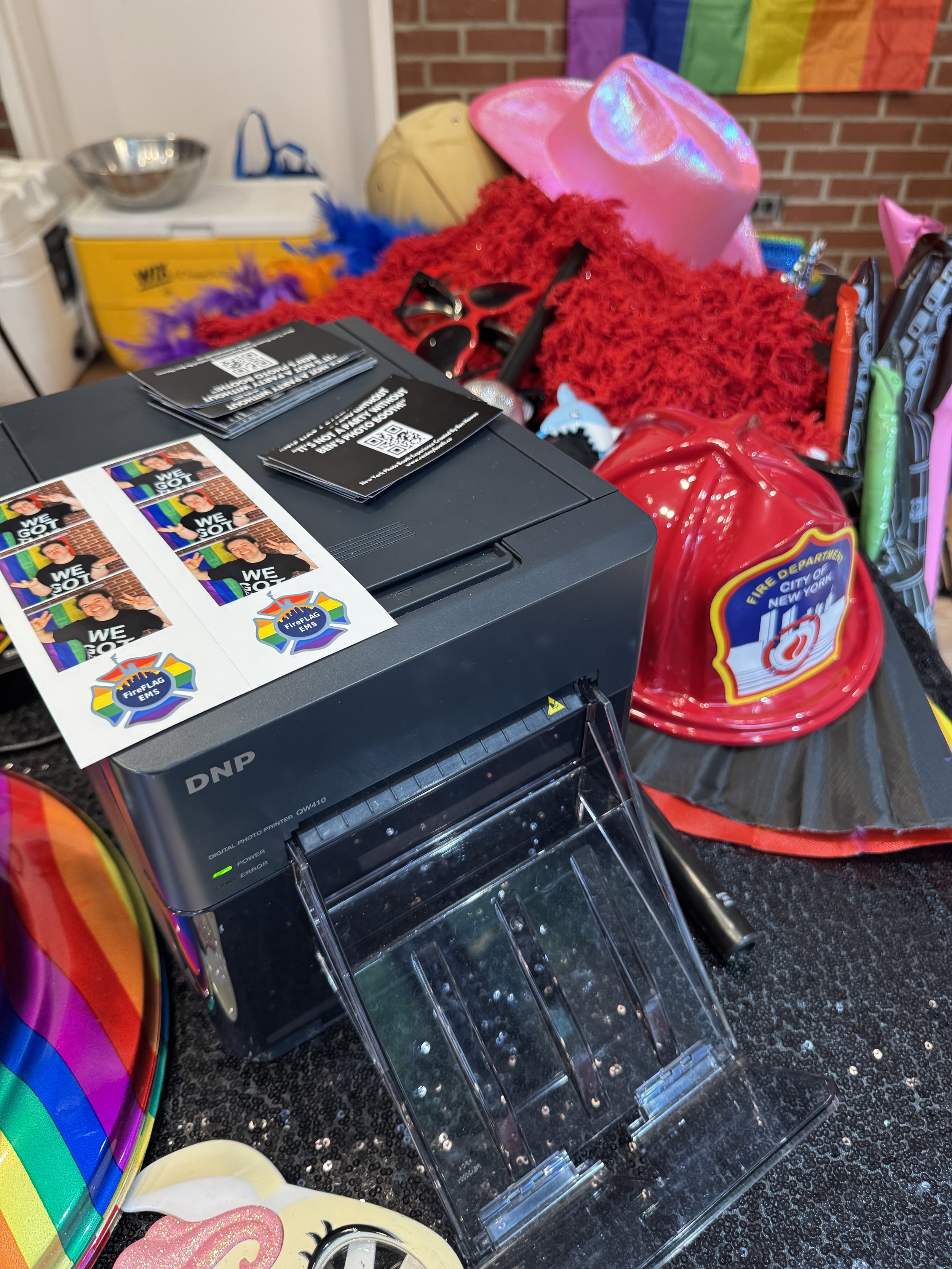 This FDNY Pride Celebration Proved How Powerful a Photo Booth Can Be. Especially at Work Events.