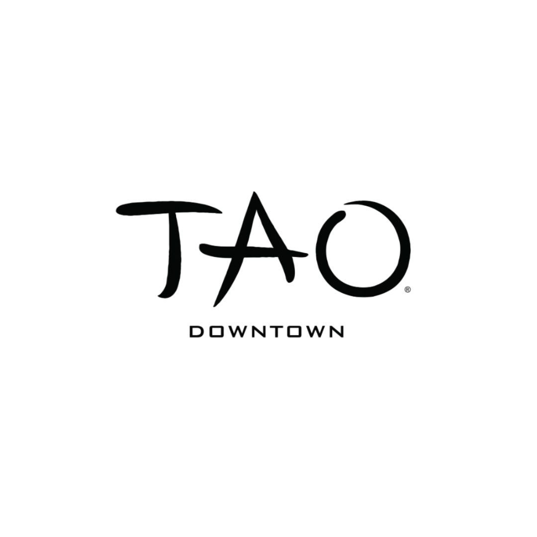 TAO Downtown logo in black text