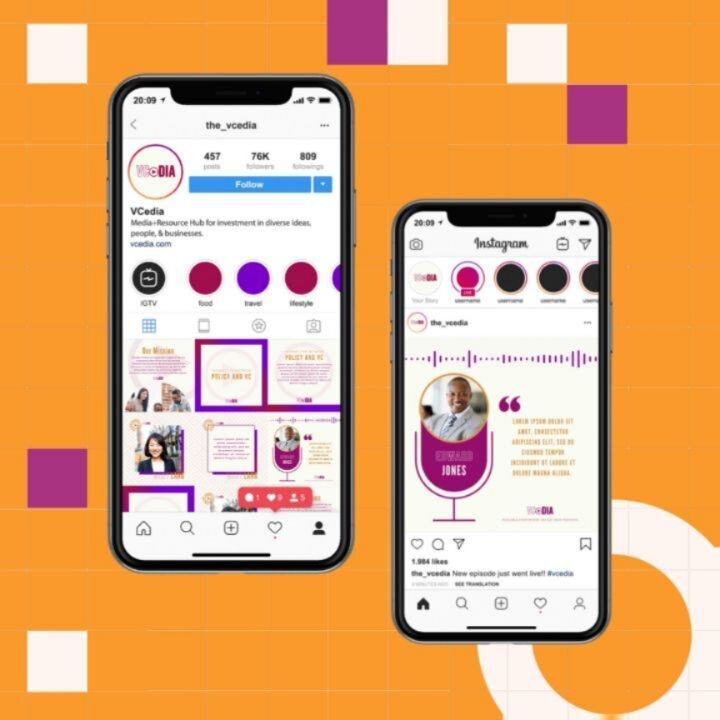 Social media templates for @the_vcedia x @aamcreative

VCedia aims to help investors, entrepreneurs, and ecosystem builders (and those who want to be) better connect and collaborate. VCedia aims to bring people together for an engaging experience and