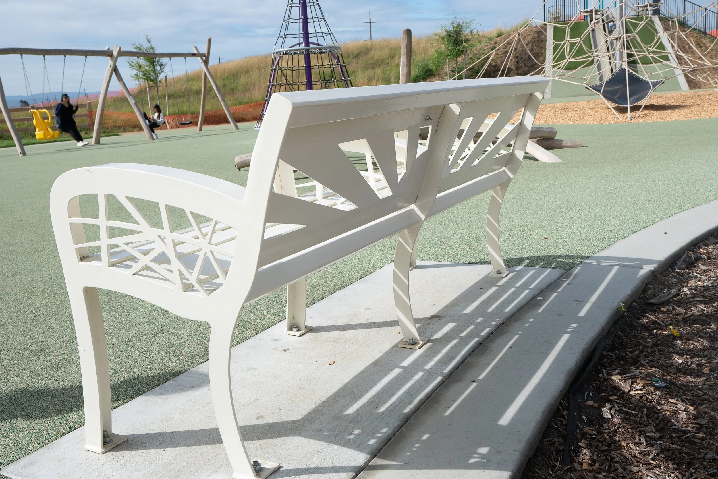 Ensen Community Park - Custom Benches 4.JPG