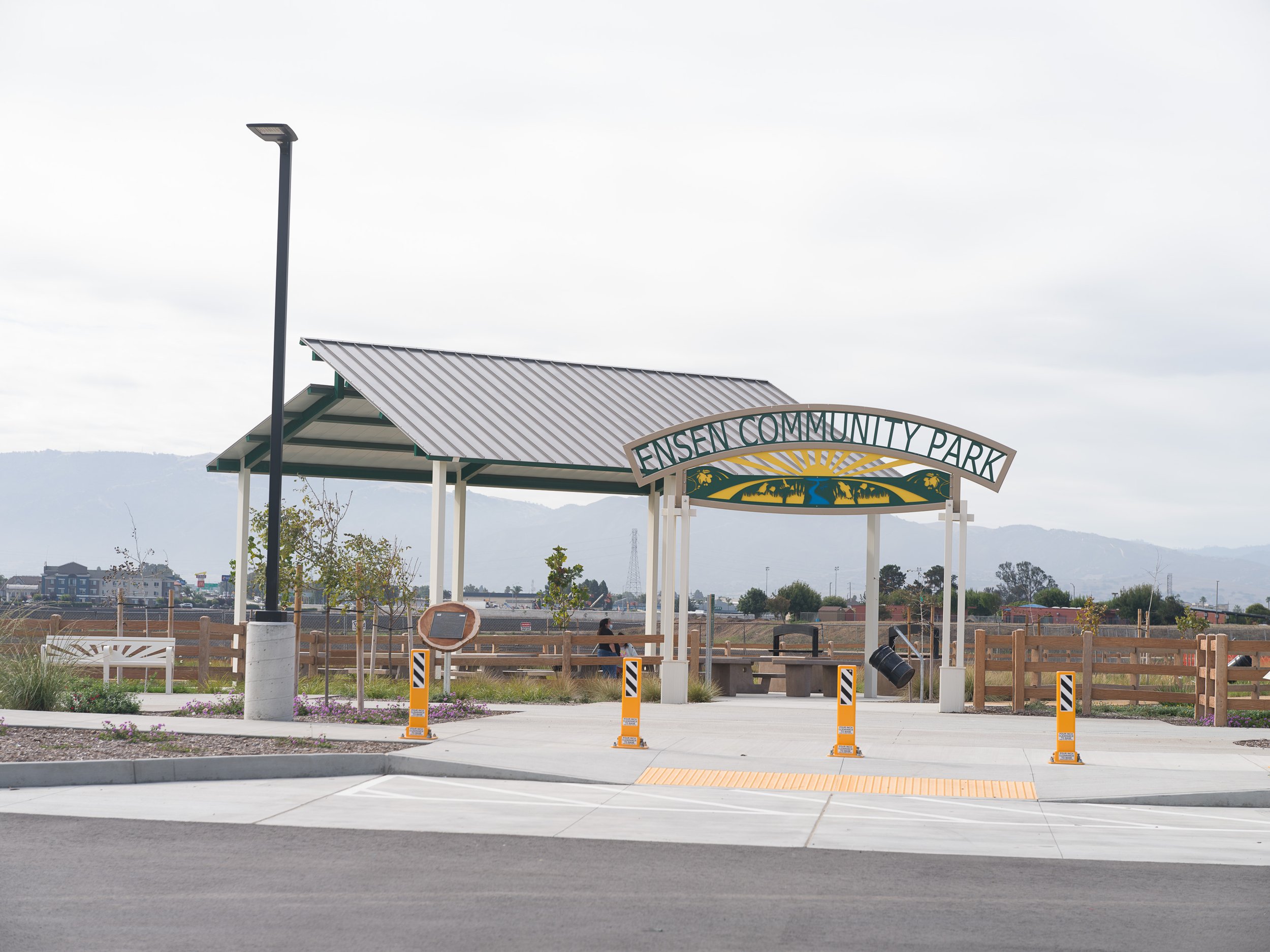 Ensen Community Park - Entry way and Dual Slope 3.JPG