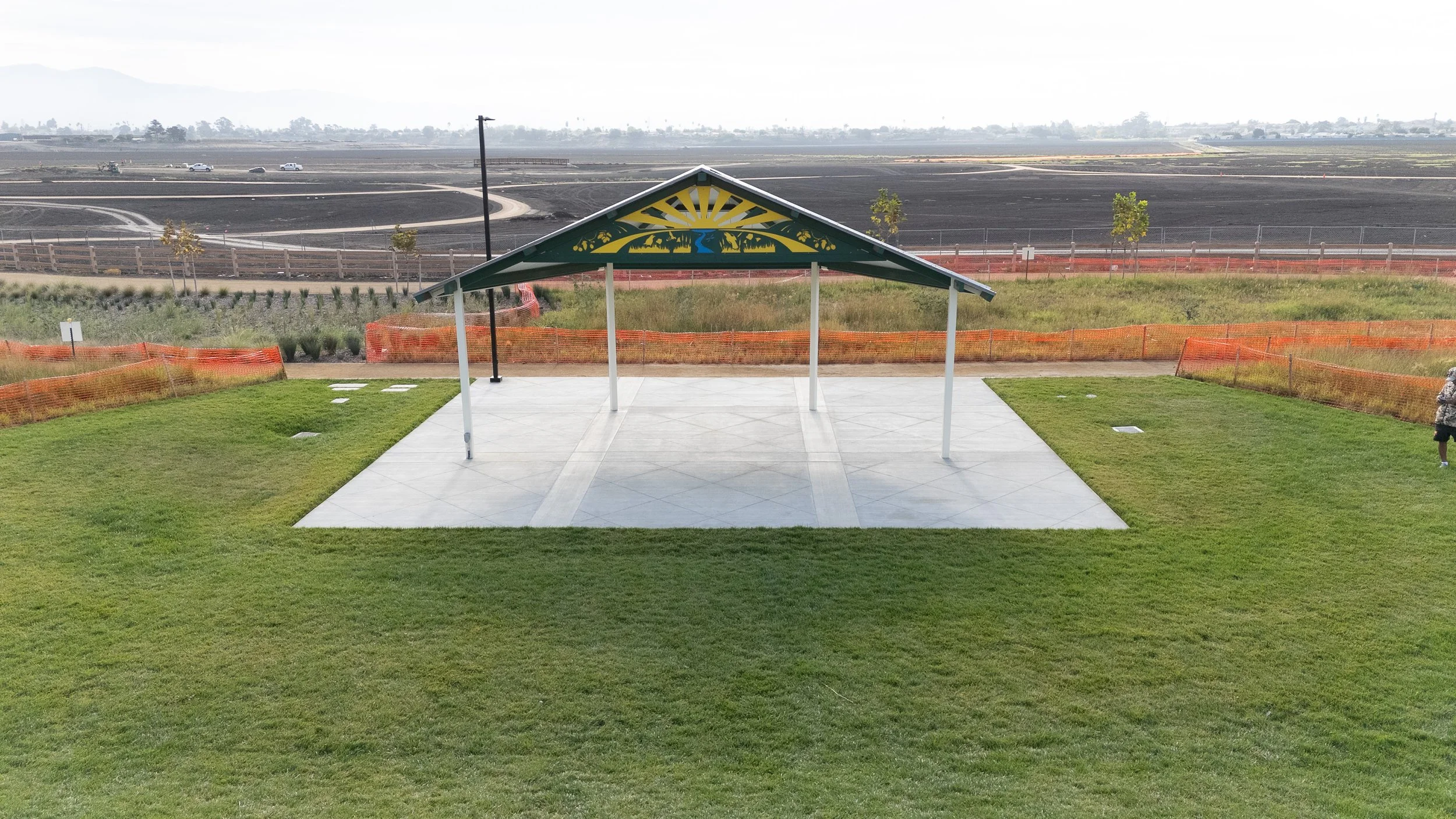 Ensen Community Park - Band Shelter w Custom Ornamentaion.JPG