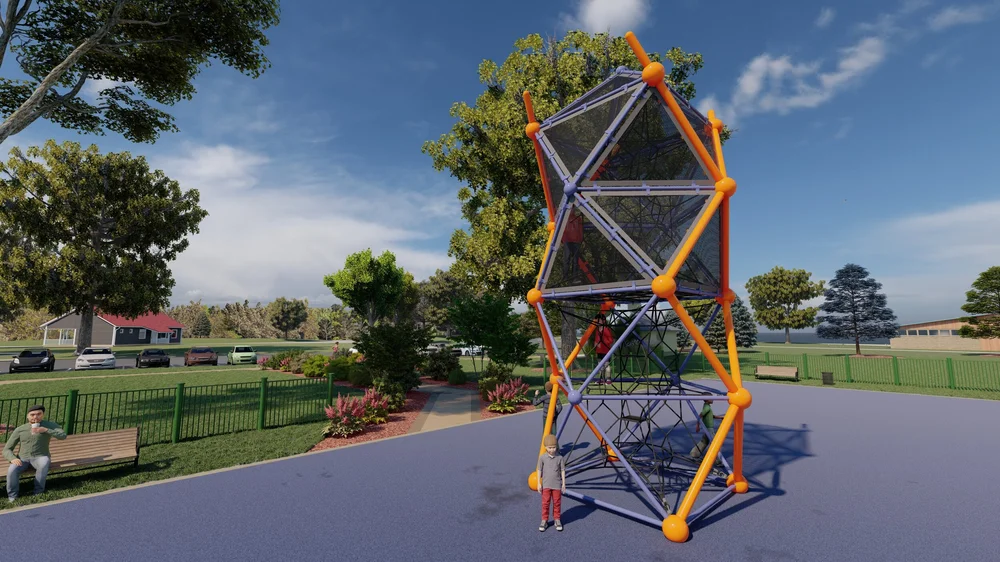 Helix Net Tower — Custom Play