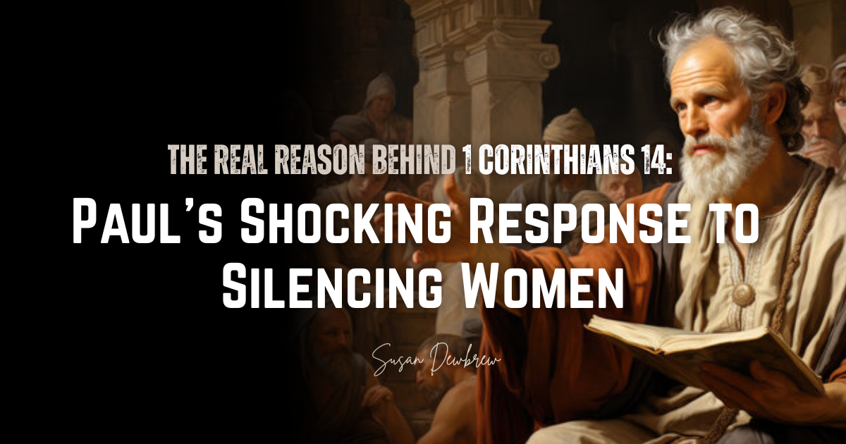 The Real Reason Behind 1 Corinthians 14: Paul's Shocking Response to Silencing Women