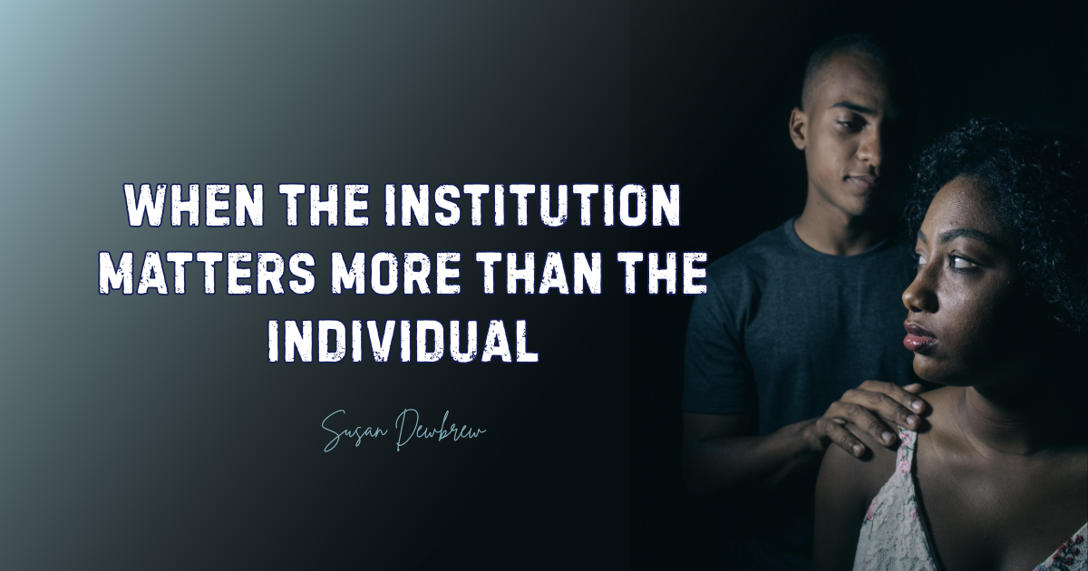 When the Institution Matters More Than the Individual