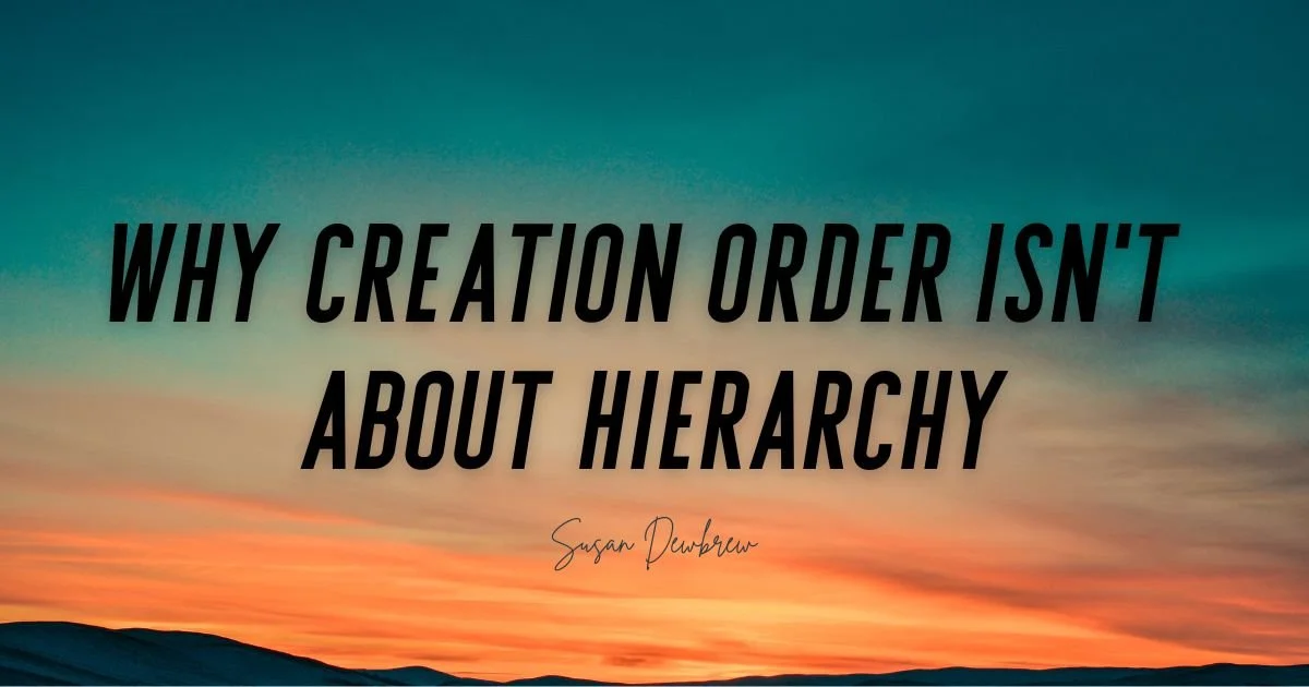 Why Creation Order Isn't About Hierarchy