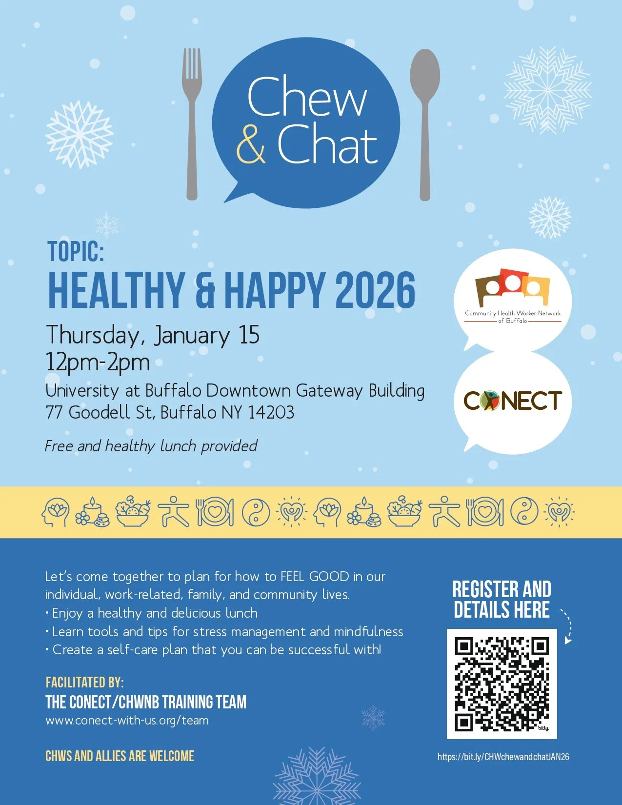 Postponed - Chew &amp; Chat