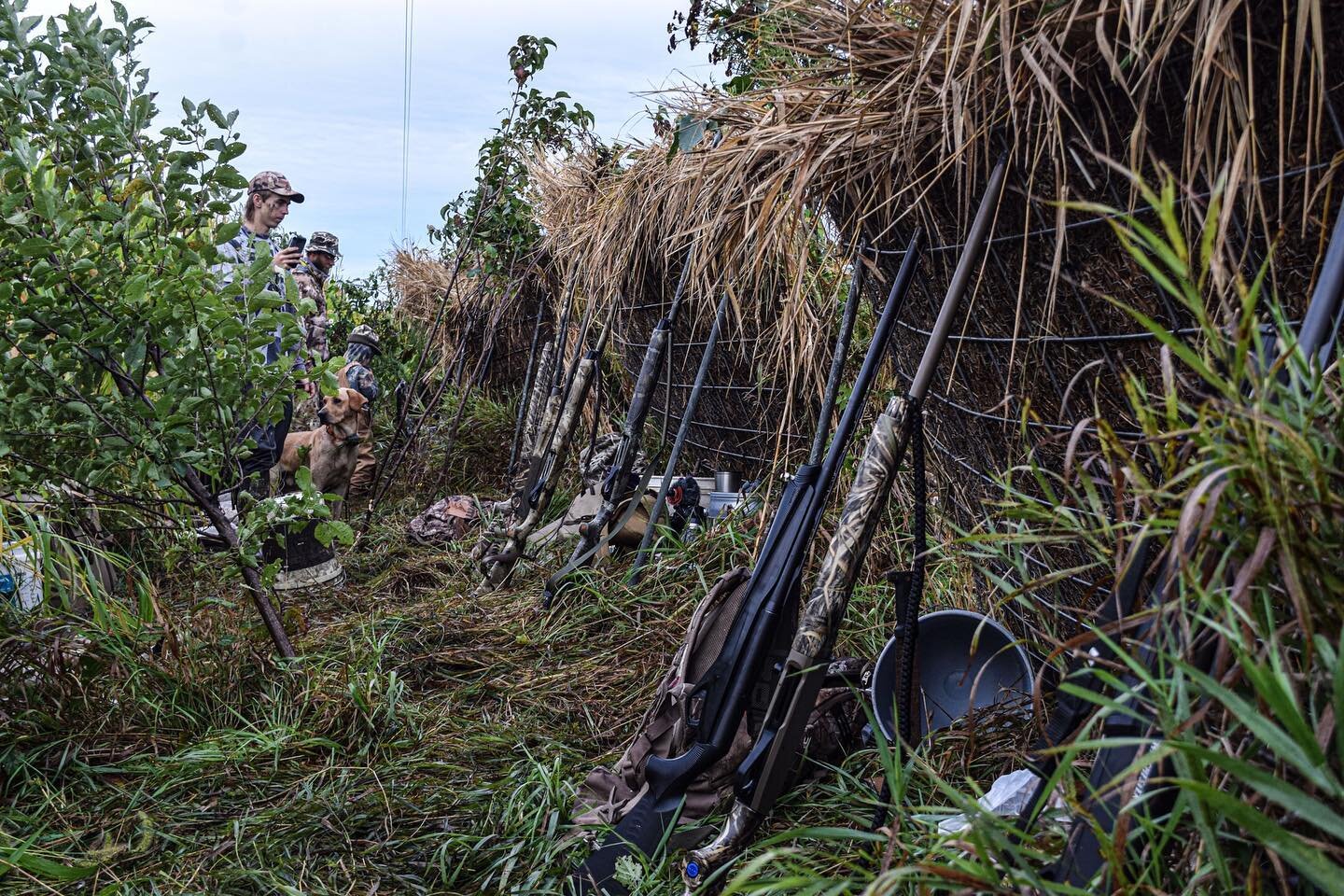 Homemade panel blinds were really nice on this hunt. The hid was great. Killed a bunch of birds for our opener!

Follow @wadsworthwaterfowlco for more content like this.