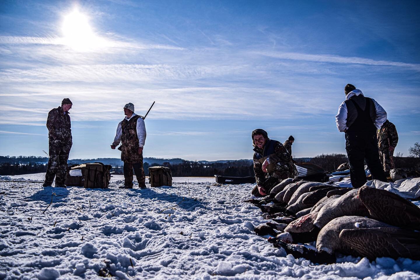 Hunting in snow is absolutely my favorite. Cold temps, fresh powder, and some beautiful sights. 

Follow @wadsworthwaterfowlco for more content like this.