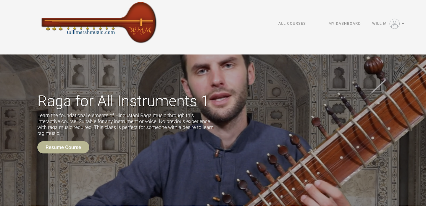 School of Raag — Will Marsh Music Electric Sitar. Sitar Lessons