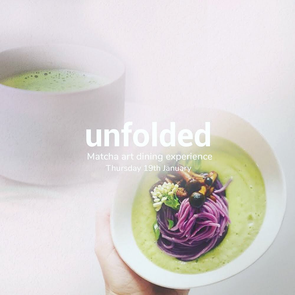 Hey hey come join us!
If you happen to be in Antwerp on the 19th of January !

Unfolded - Matcha art dining experience

I bet most of you know Matcha.
Super finely ground powder of specially grown green tea leaves.
The tea plants are covered 20&ndash
