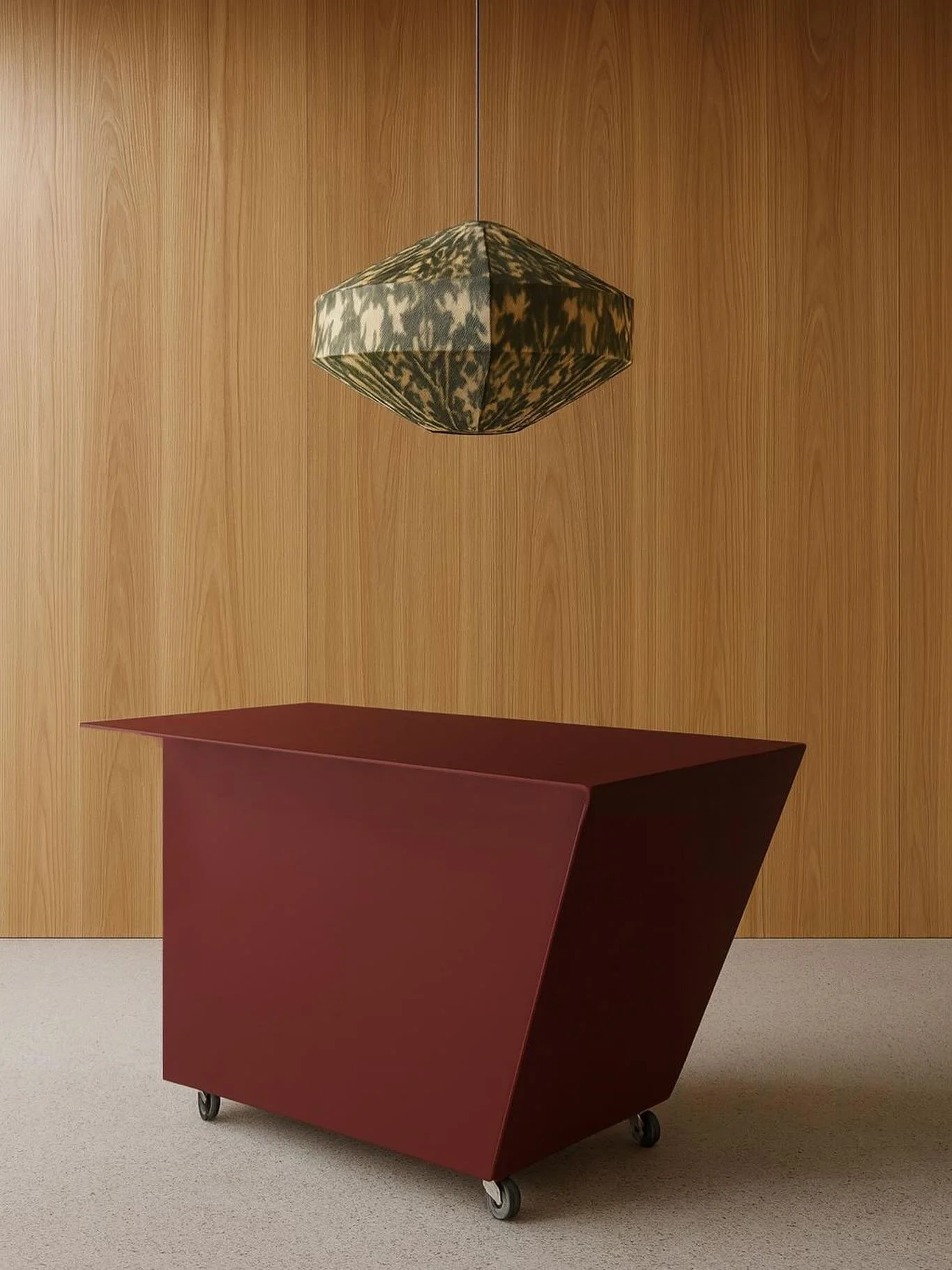 We&rsquo;re in love with burgundy.
Its depth brings a certain gravity to a space.

Each piece can be tailored in color, material, and form to become entirely your own.

.

.

.

#designwithsoul #kitchenisland  #slowdesign  #islanddesign  wearemakstud