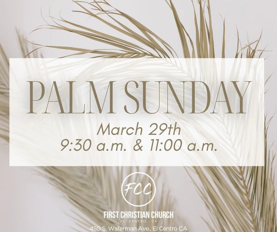 Palm Sunday