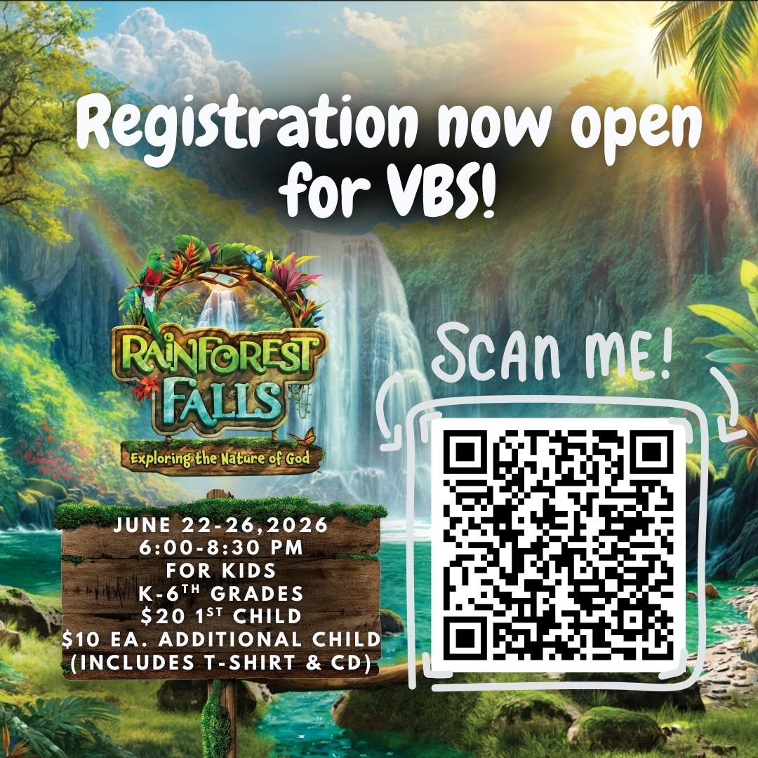 V.B.S. Pre-Registration