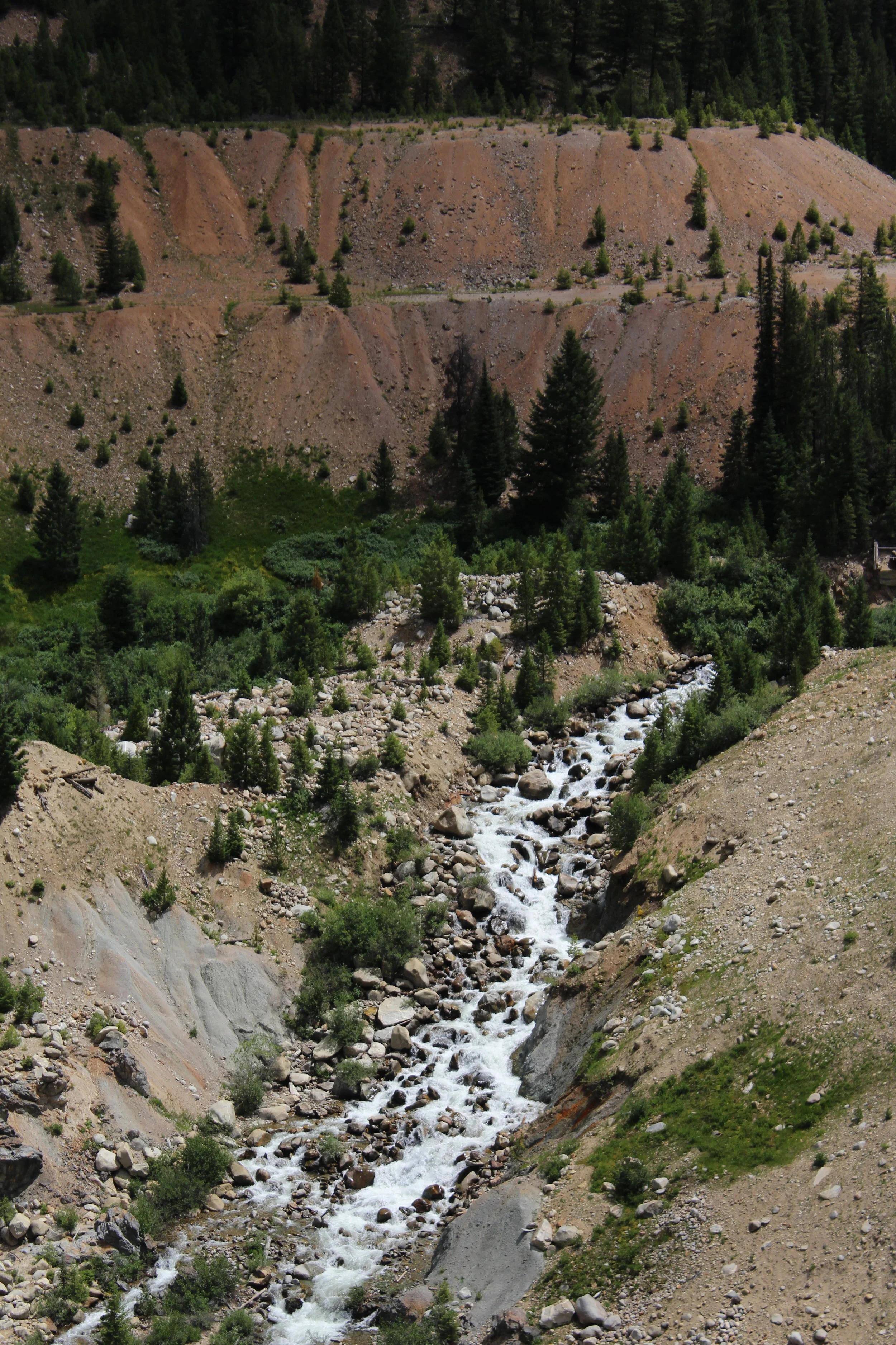 East Fork of the South Fork into the Glory Hole 