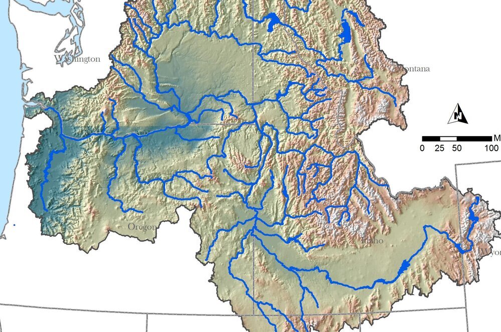 Maps  Columbia River Treaty