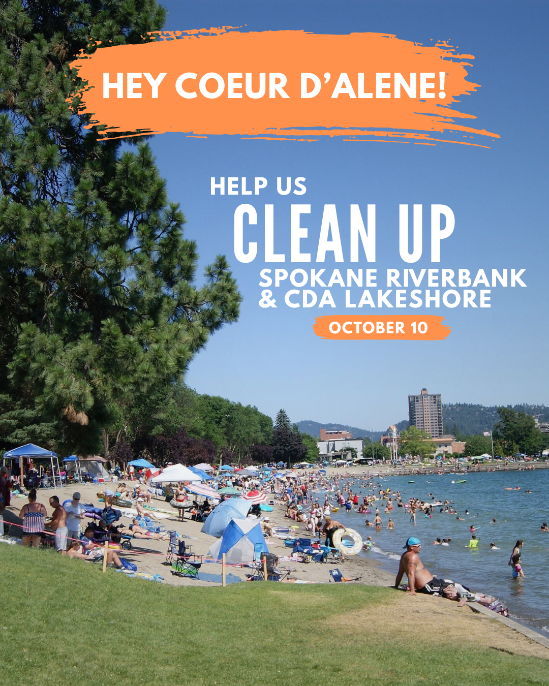 Idaho Rivers United Organizes Cleanup Event in Coeur d’Alene