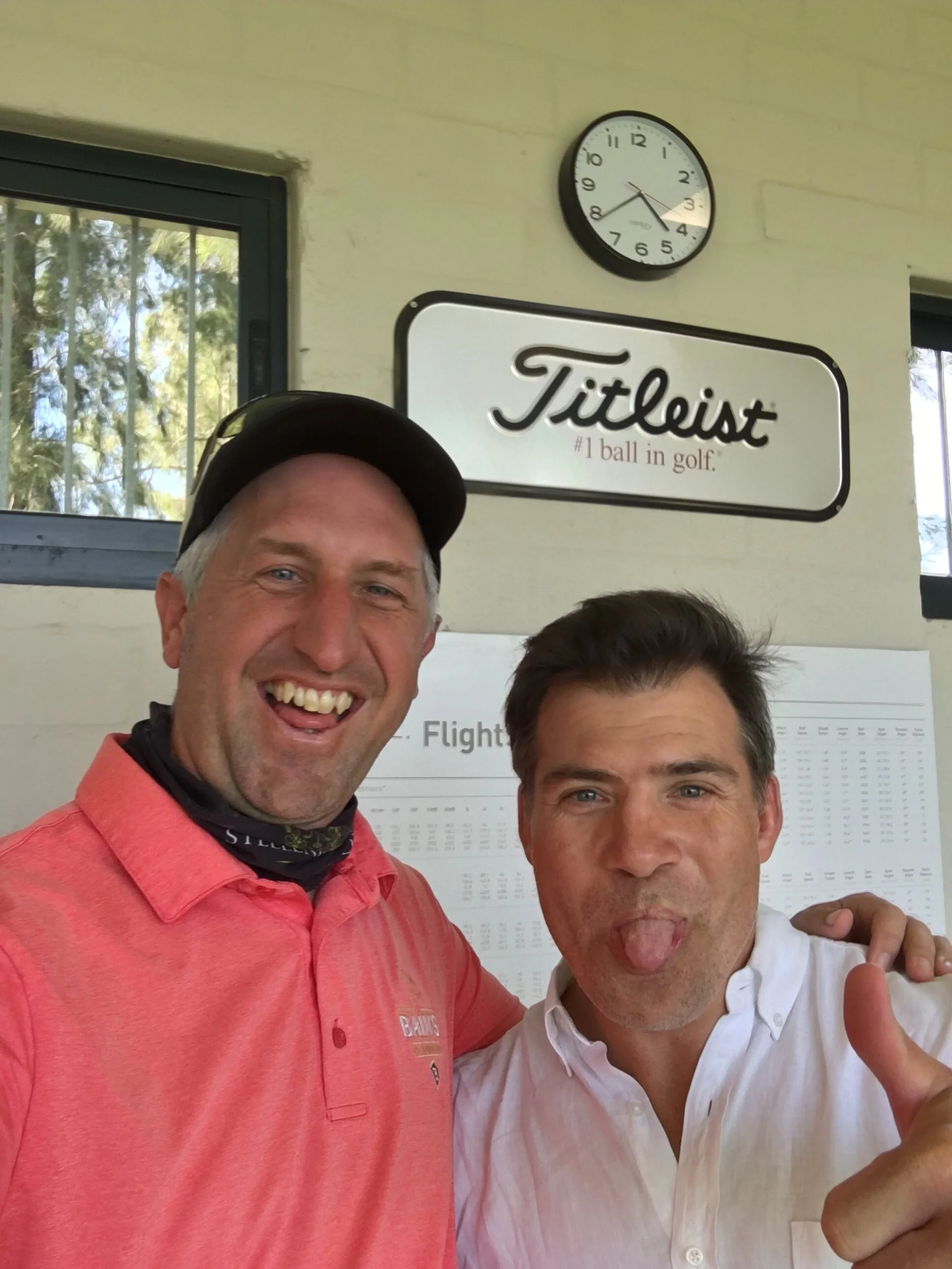 With ex-Springbok Schalk Brits post-lockdown!