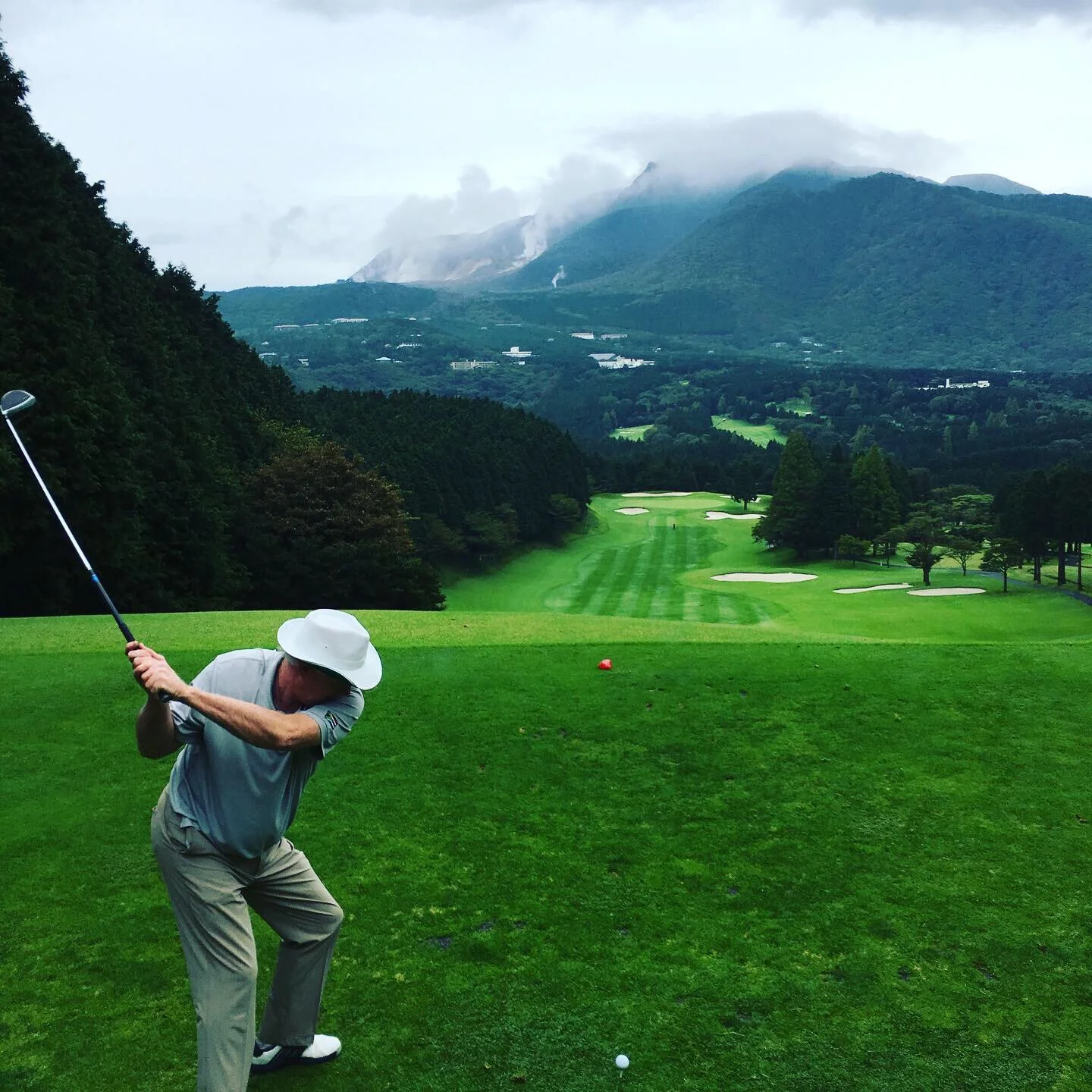 Stunning course in Hakone, Japan with Garrett Slattery - September 2019