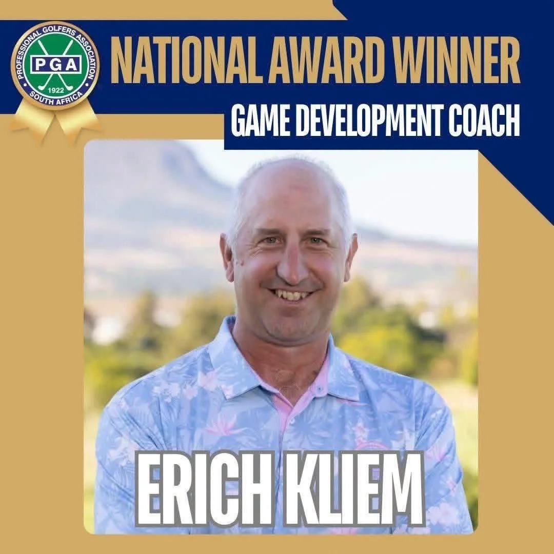 Last year I received the regional High Performance Coach Award, this year I received the National Game Development Coach award - very proud!