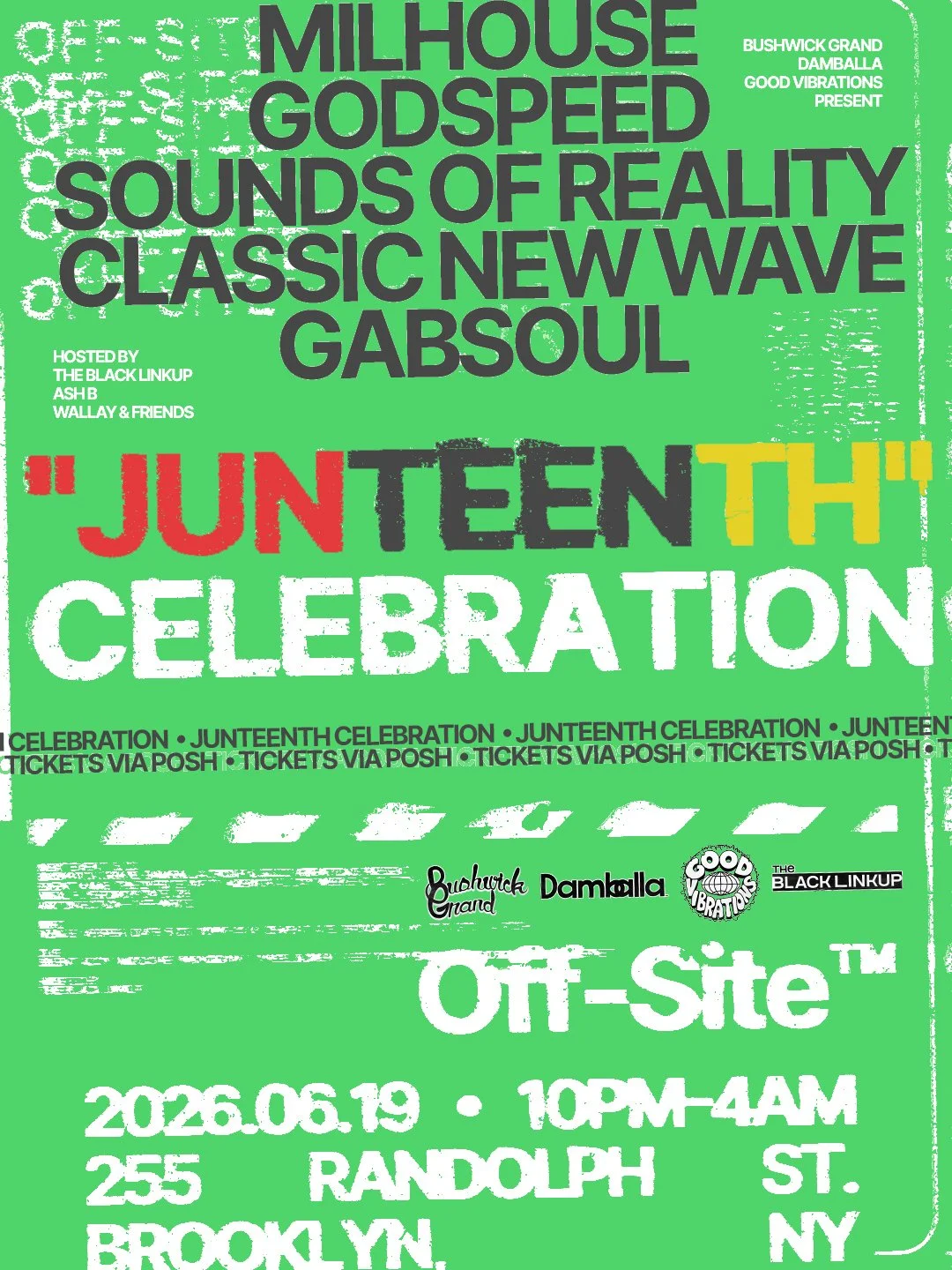 OFF-SITE JUNETEENTH