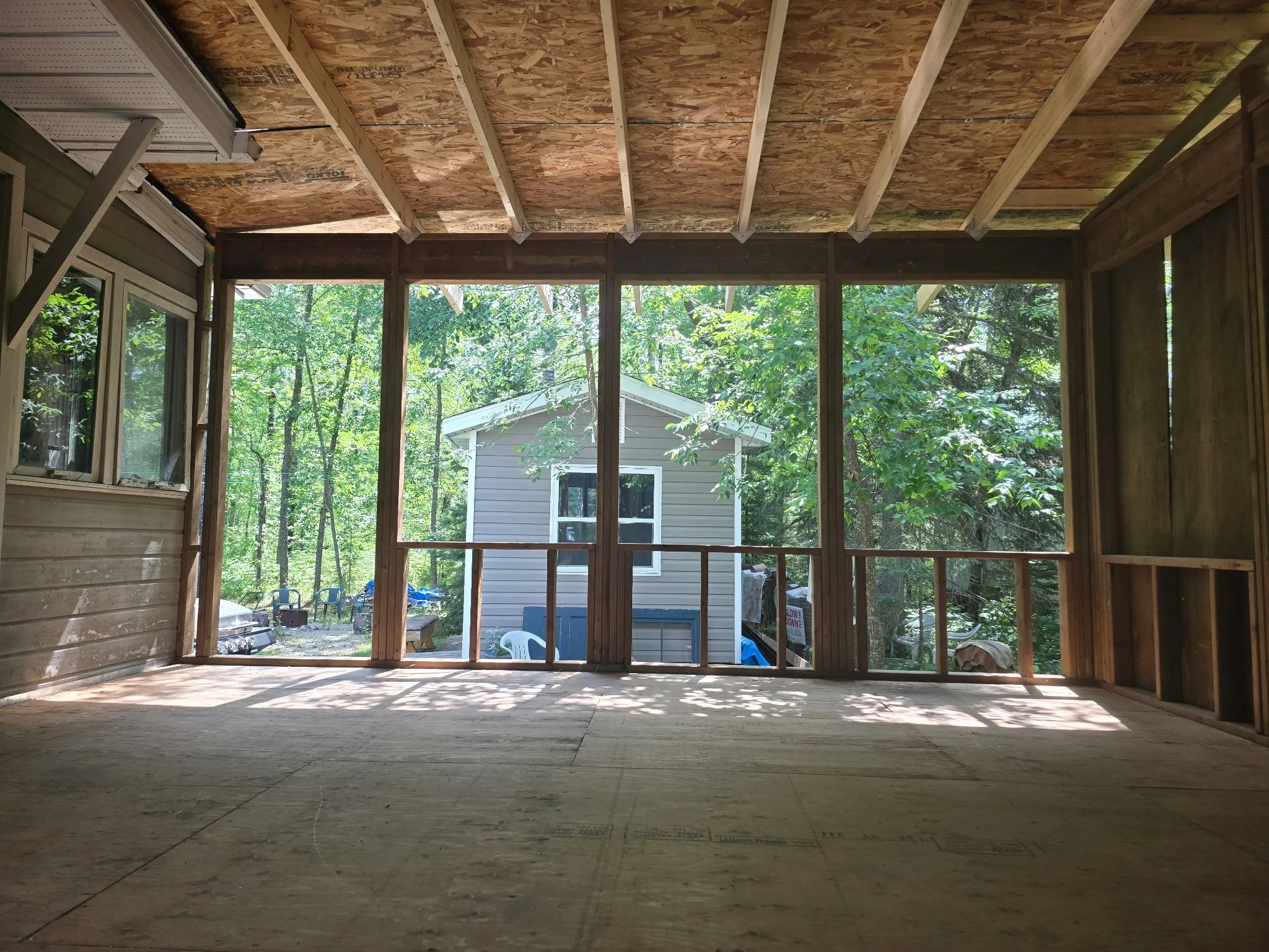 This summer Step Up has been busy out at Falcon Lake! We can't wait to show you more of our progress on this project.
If you're needing any out of town work done on your cabin or home head to stepupconstruction.org and we would love to partner with y