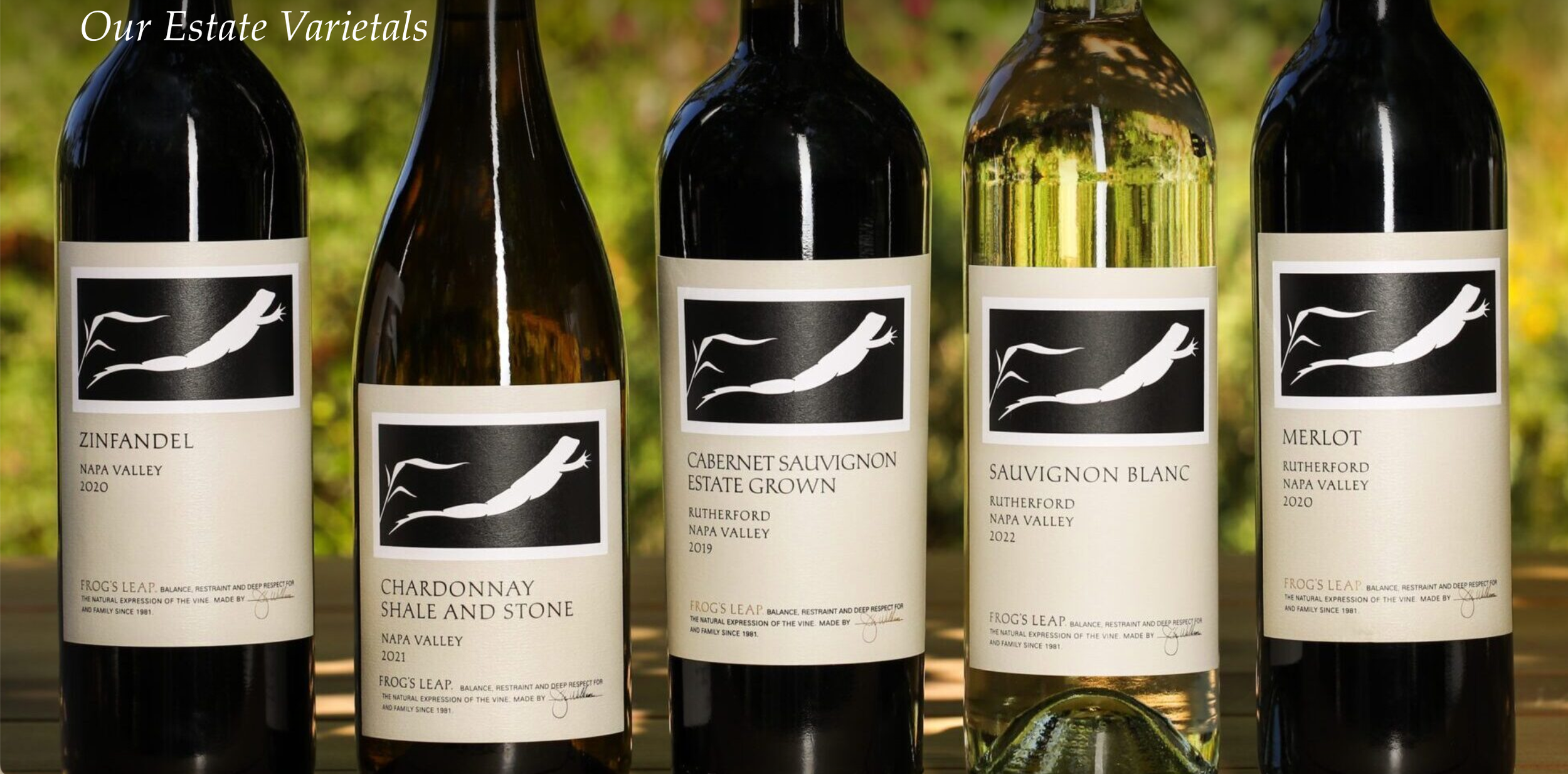 Weekly Tasting: Frog’s Leap, Rutherford