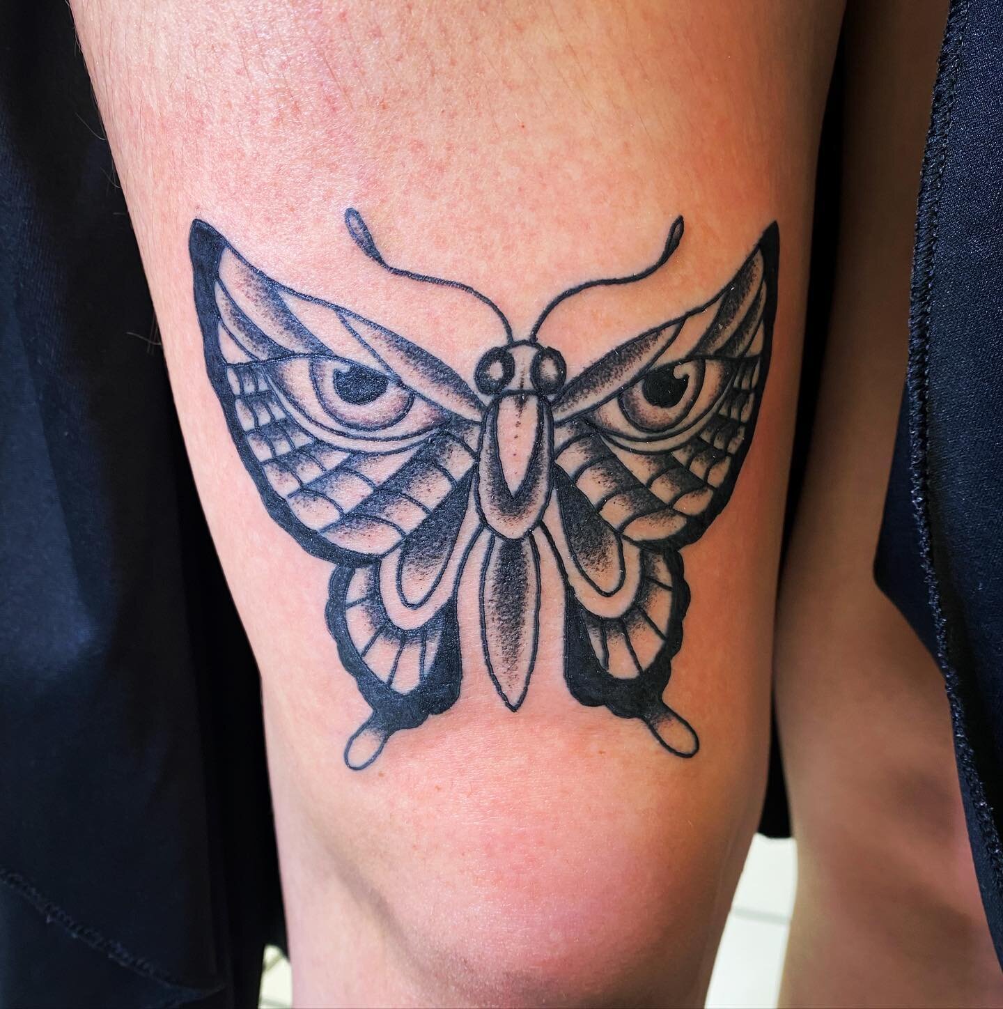 Flash Day #butterfly by @pete1gilcrease ! We are so grateful to have Pete at Classic. We&rsquo;ve been longtime fans of his throughout his career in Austin, now he&rsquo;s part of the Classic roster and we couldn&rsquo;t be more thrilled. &hearts;️