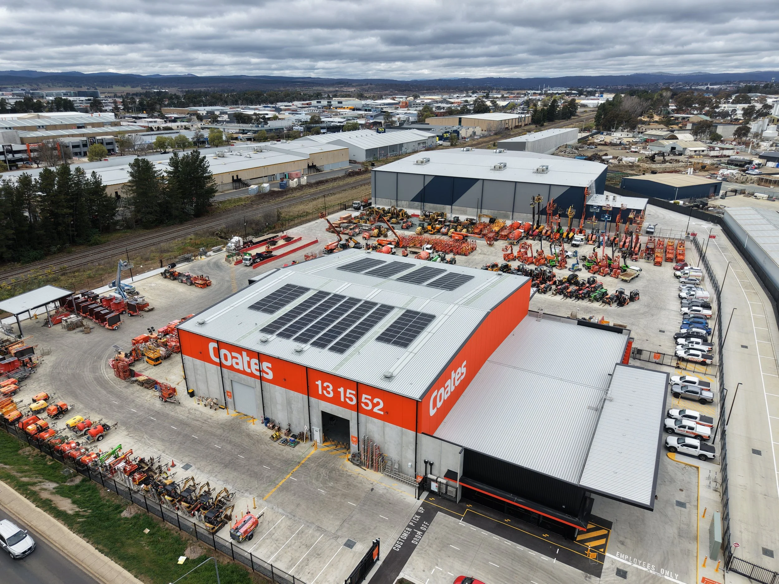Coates Hire facility, Hume 