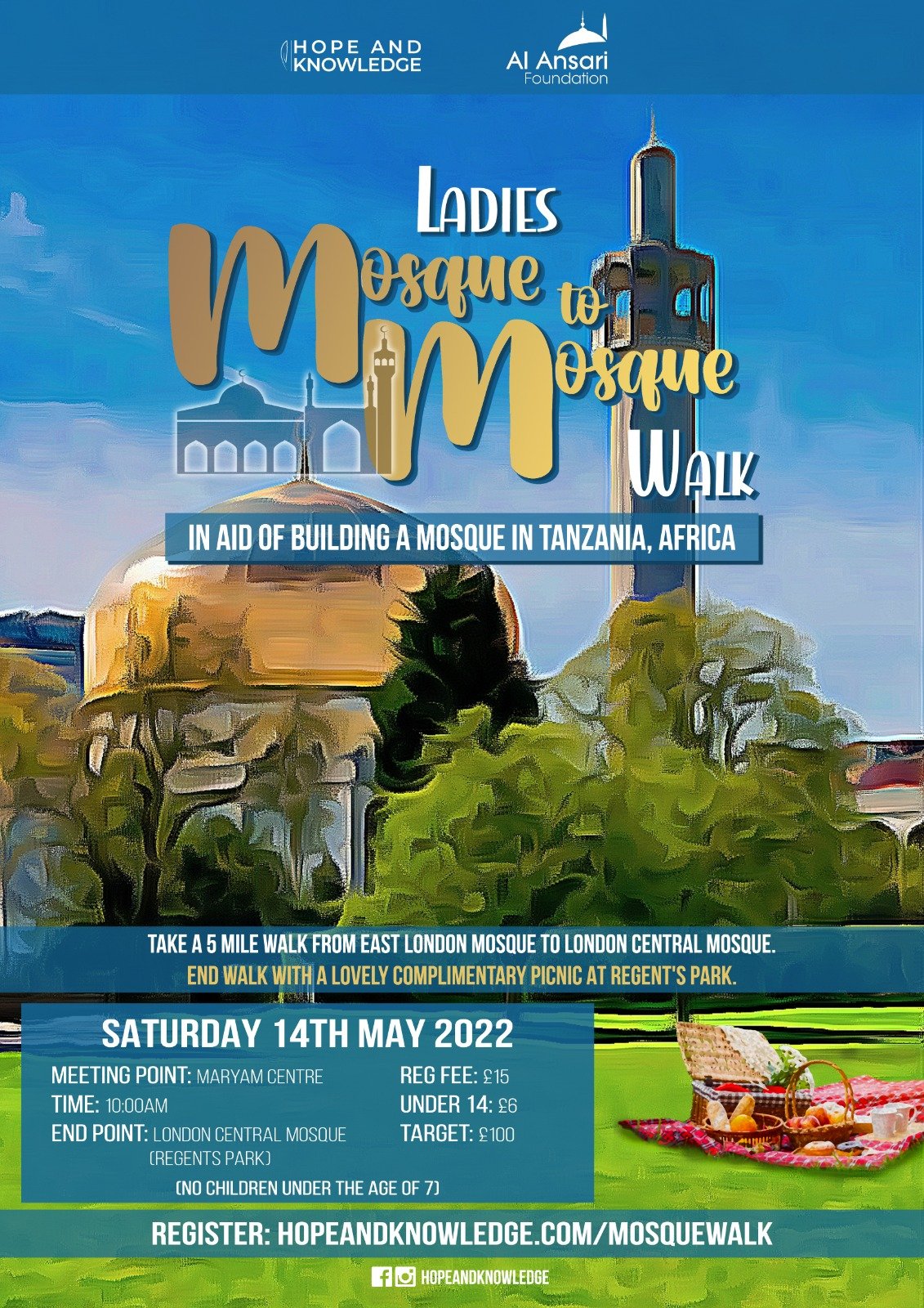 Ladies Mosque to Mosque Walk