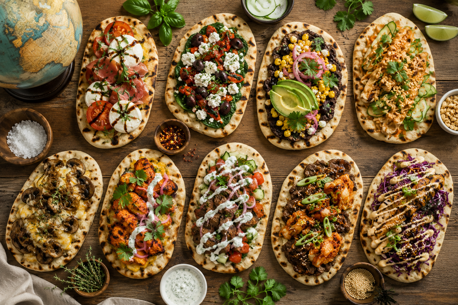 A Passport Full of Grilled Flatbreads