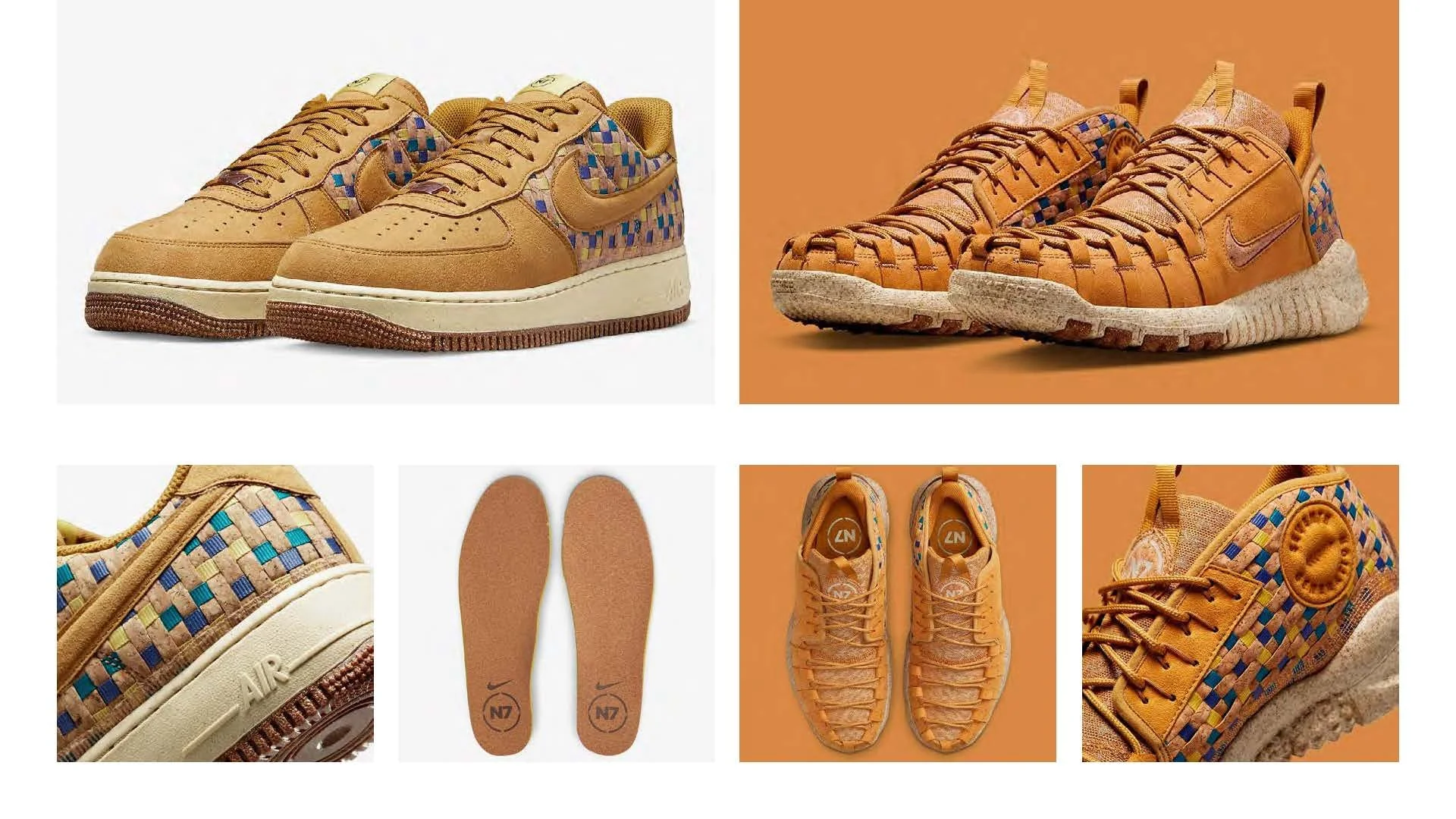 Made from cork, hemp textile, and cork infused rubber to hit Move to Zero sustainable standards