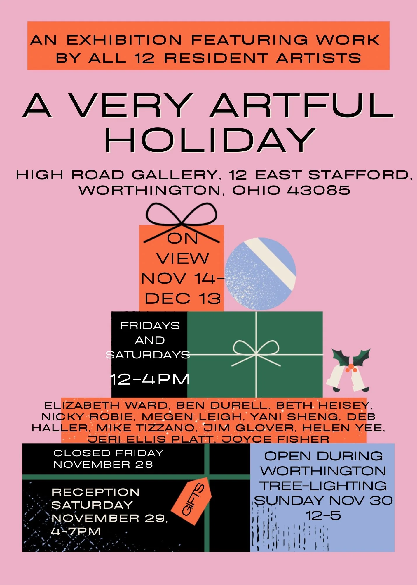 Reception for "A Very Artful Holiday"