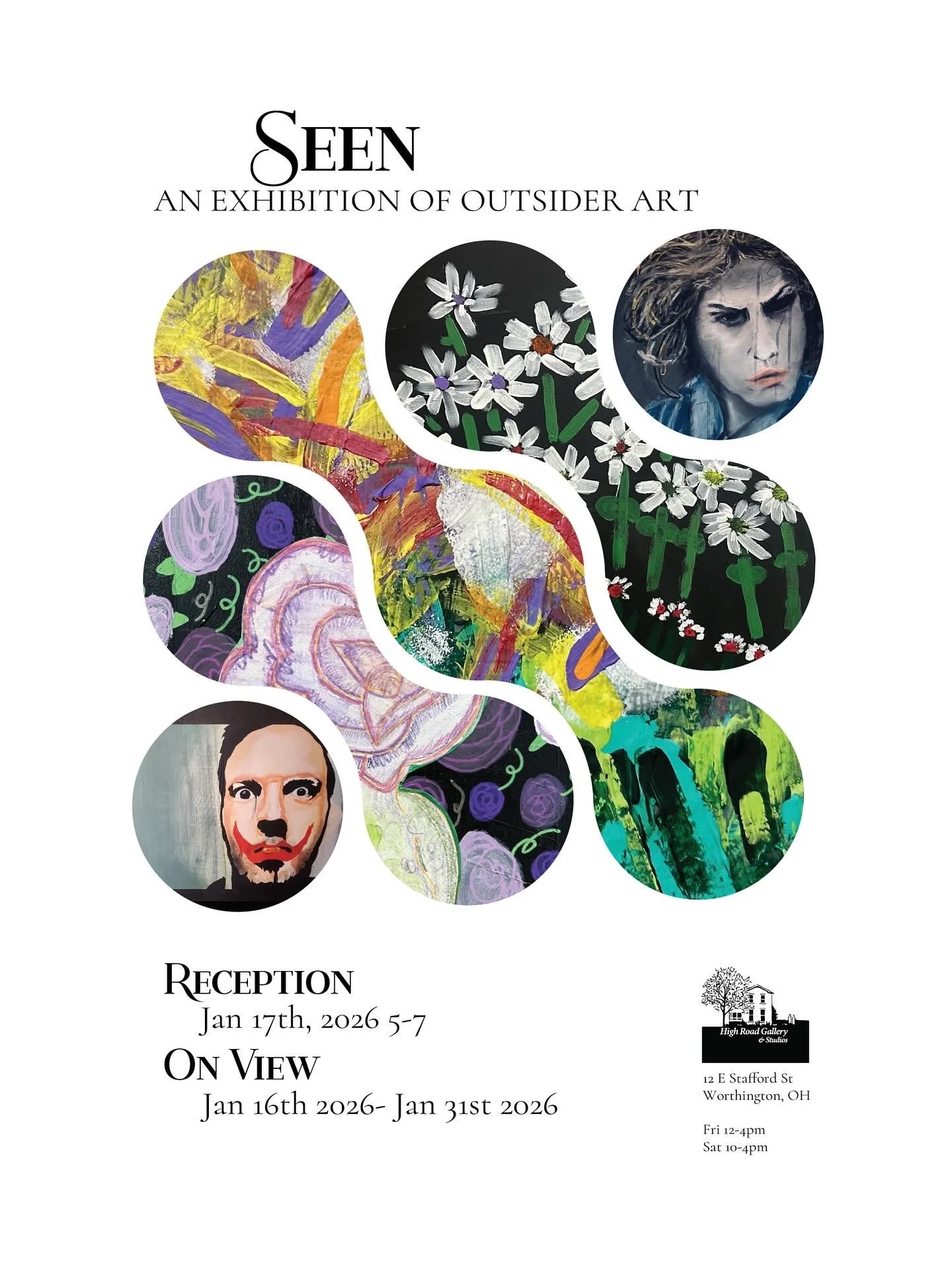 “Seen: An Exhibition of Outsider Art” Reception