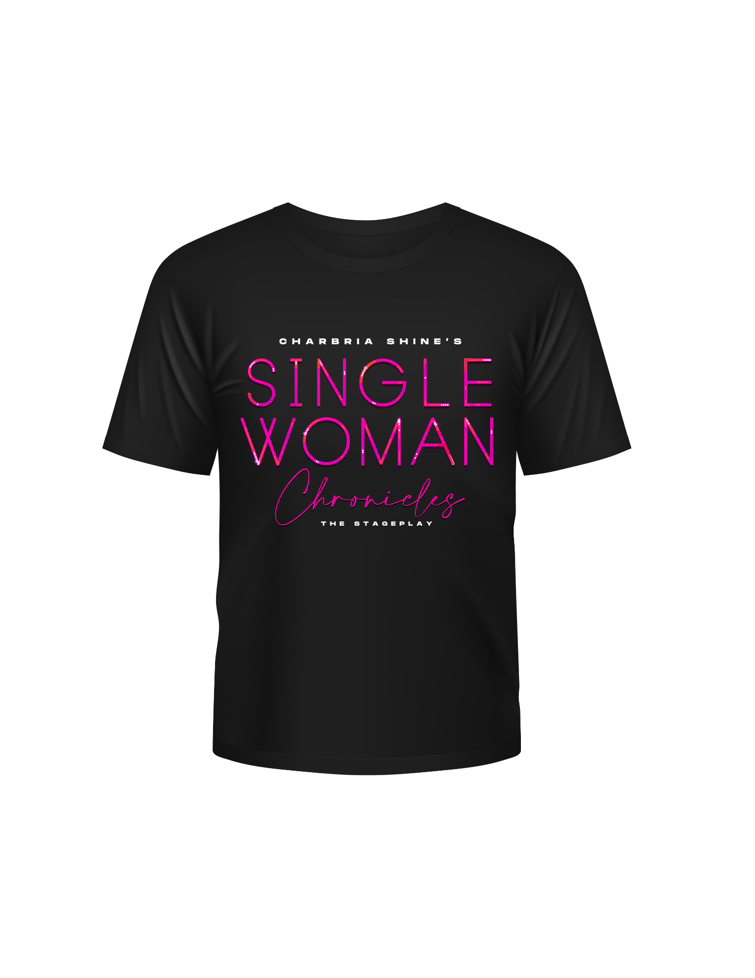 Single Woman Chronicles Logo Tee