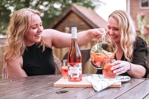 My Favourite 5-Minute Rosé Sangria