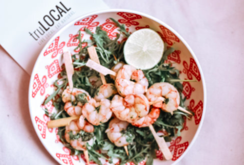 Wild Argentine Shrimp Thai Satay