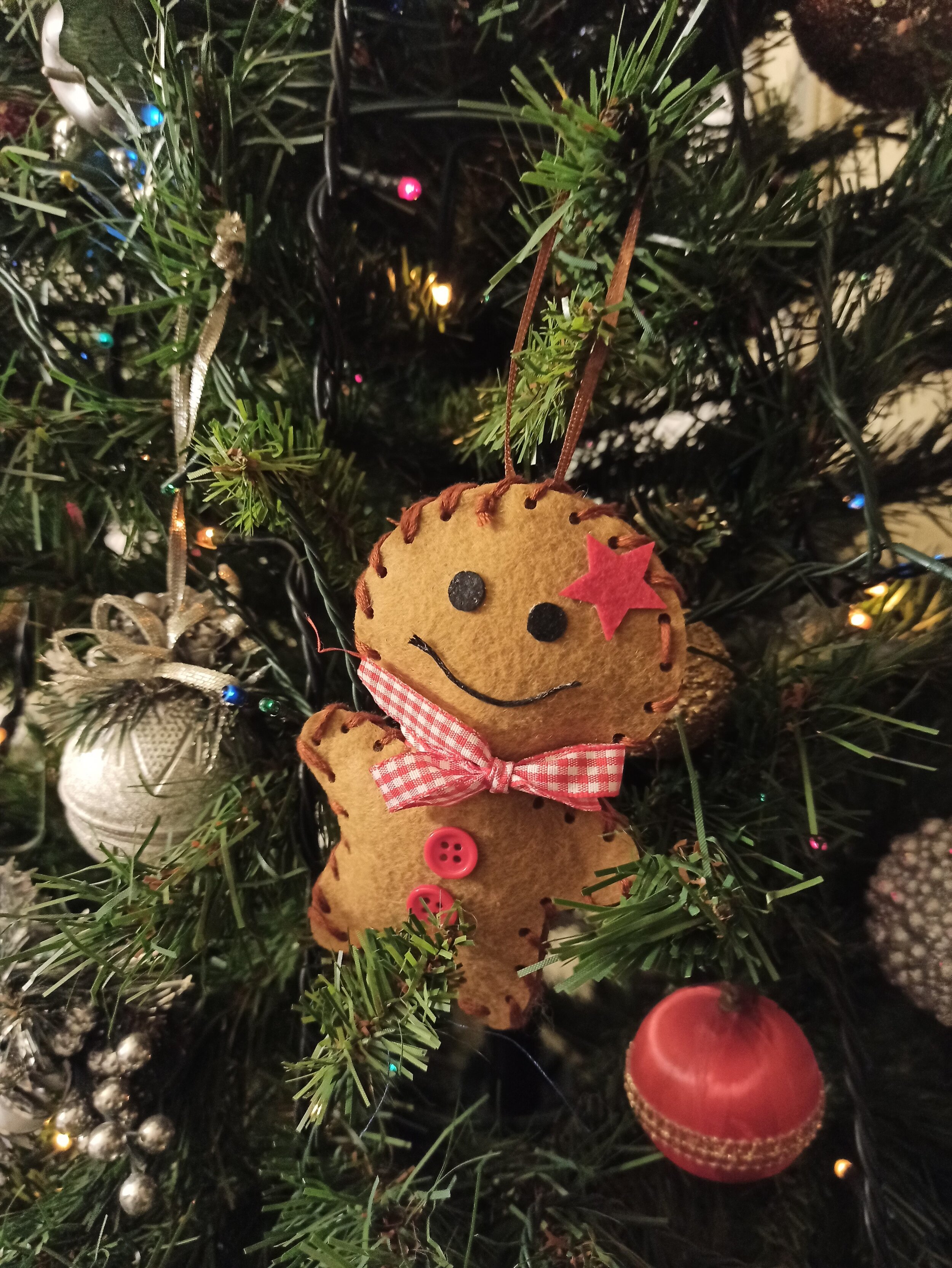 DIY Navidad: adorno gingerbread cookie